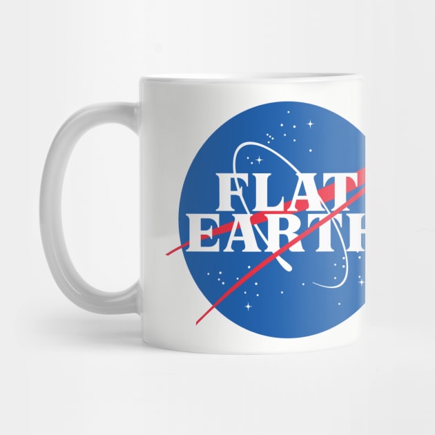 Nasa / Flat Earth Logo Tribute/Parody Design by DankFutura